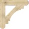 Ekena Millwork Merced Craftsman Rough Sawn Bracket, Douglas Fir, 6"W x 34"D x 34"H BKT06X34X34MRC04RDF - alternate 3